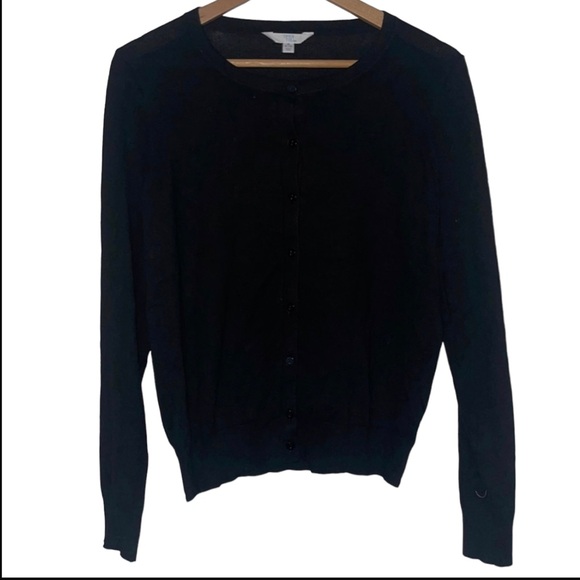Girls black button down time and tru 8-10 blouse - Picture 1 of 4